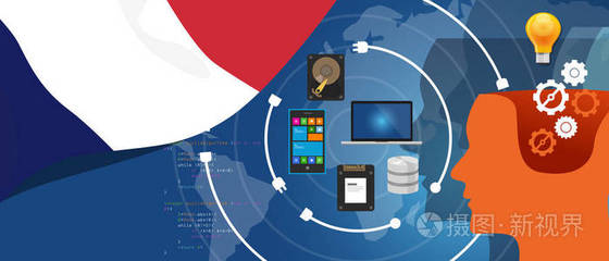 法國信息技術數字基礎設施 連接業務數據與創新技術開發的橋梁